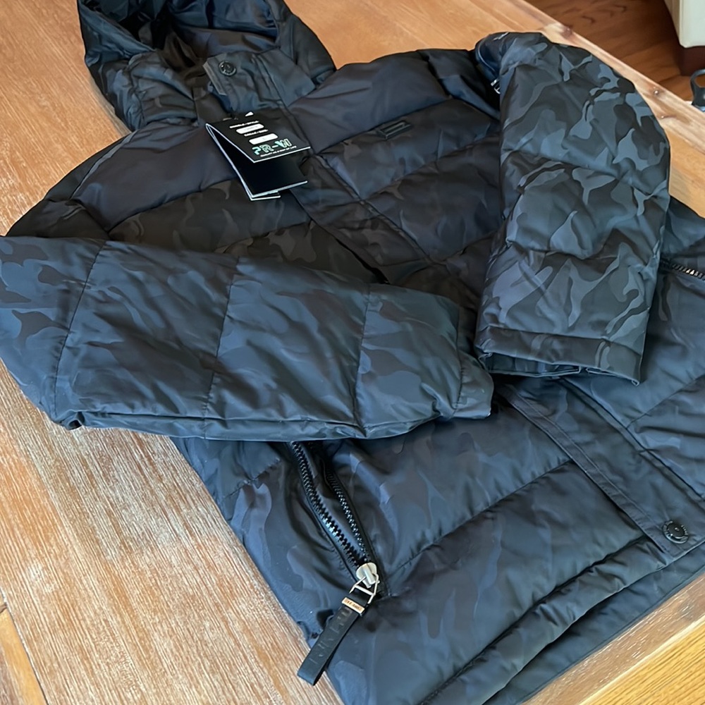 Projek raw winter jacket. Black Camo. Size L. NWT. - Picture 3 of 10